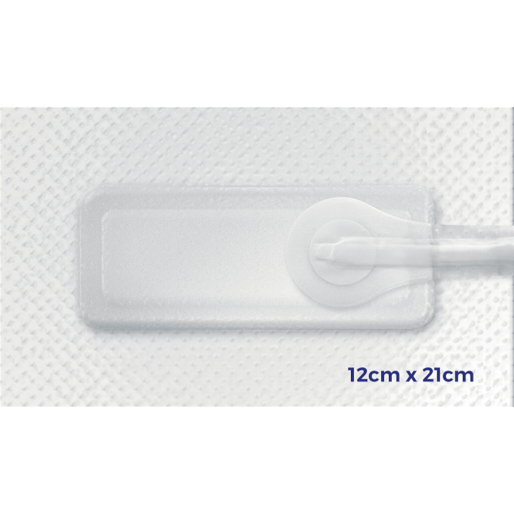 Negativ trykterapi, Avelle, 21x12cm, hvid, bandagepakke med 5 bandager, steril