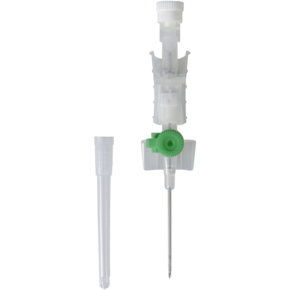 I.V. kanyle, BD Venflon ProSafety, grøn, 18G, med BD Instaflash nåleteknologi, 1,3 x 32 mm, steril