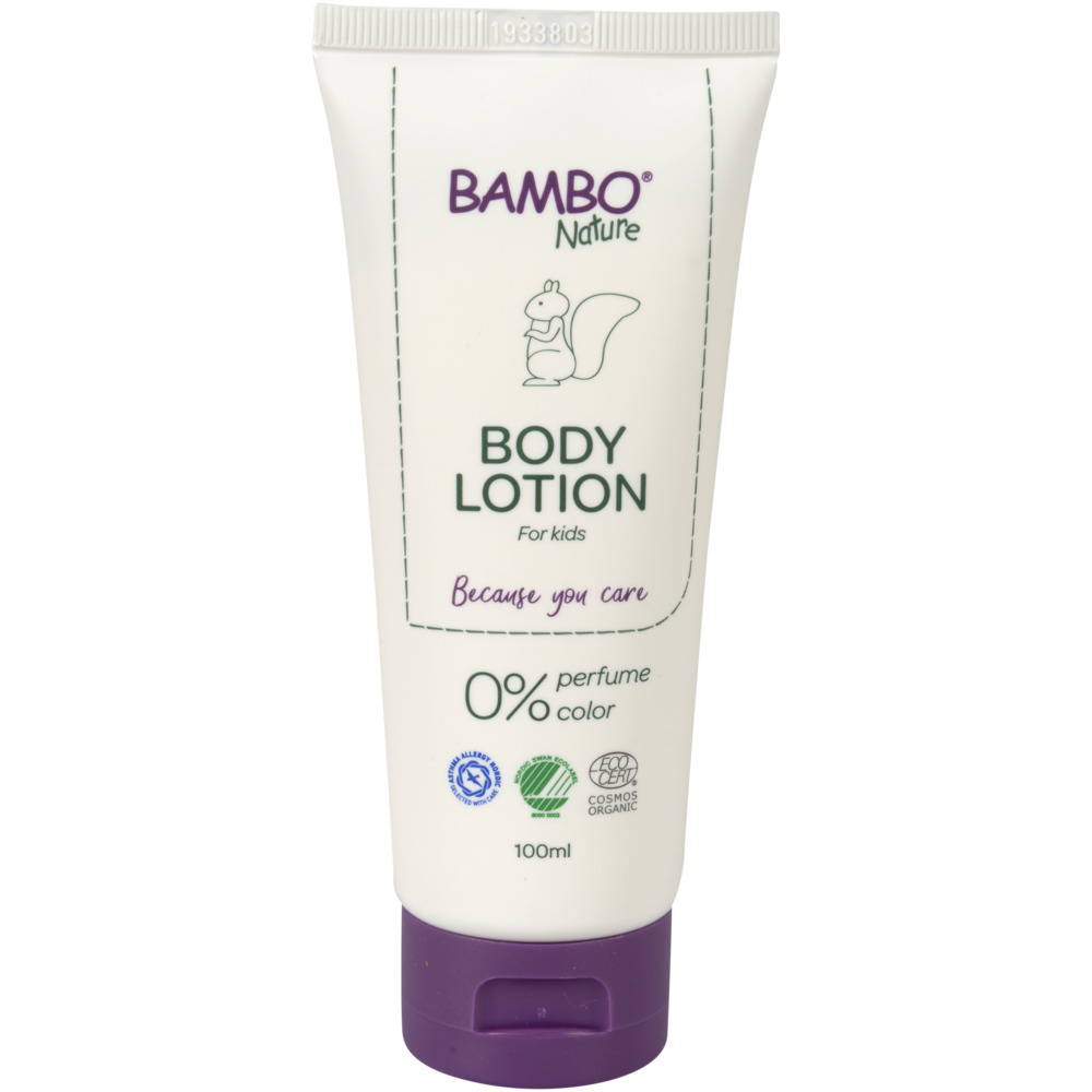 Body Lotion, Bambo Nature, 100 ml, hvid, uden farve og parfume, EU, 95 g