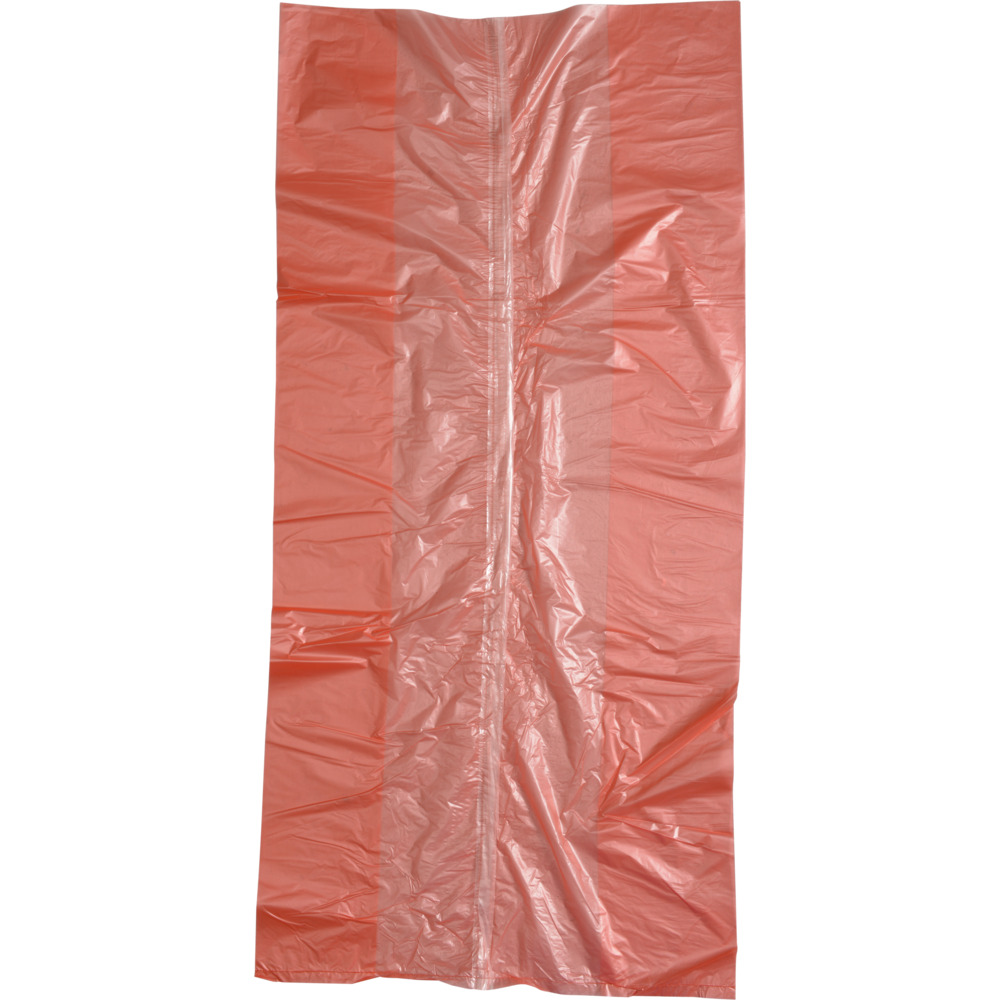 Vandopløselig sæk, 120 l, rød, virgin, 76x103cm