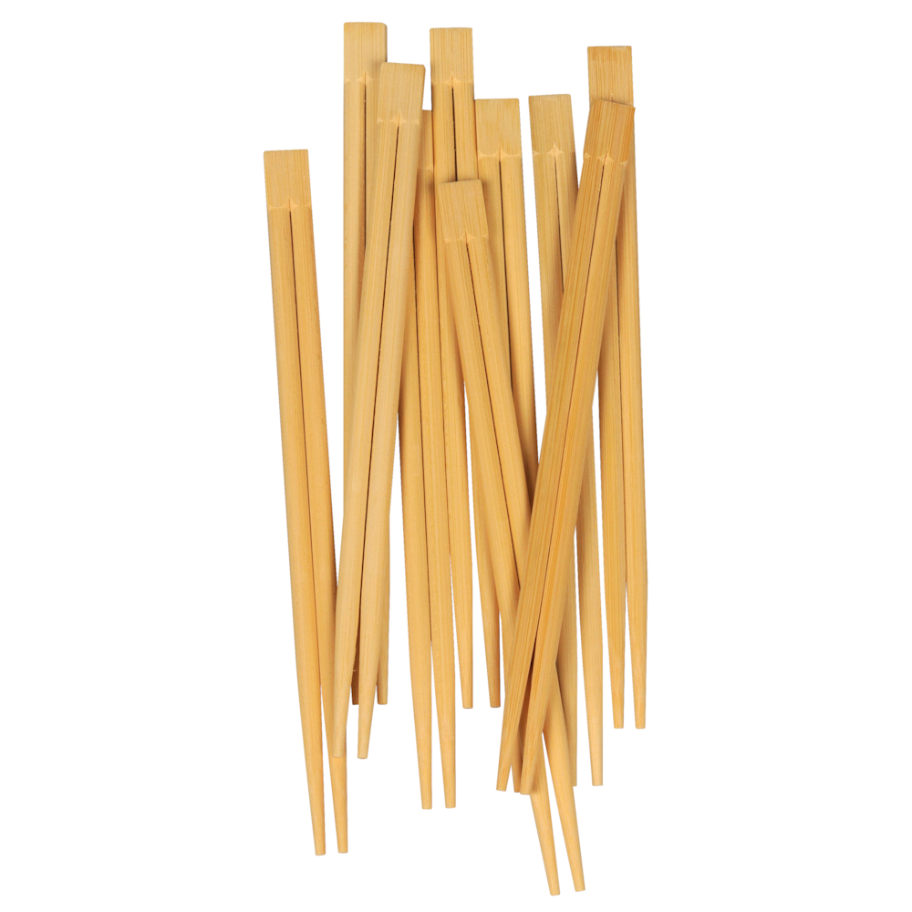 ABENA Gastro, 21cm, Ø0,5cm, brun, bambus, bionedbrydelig