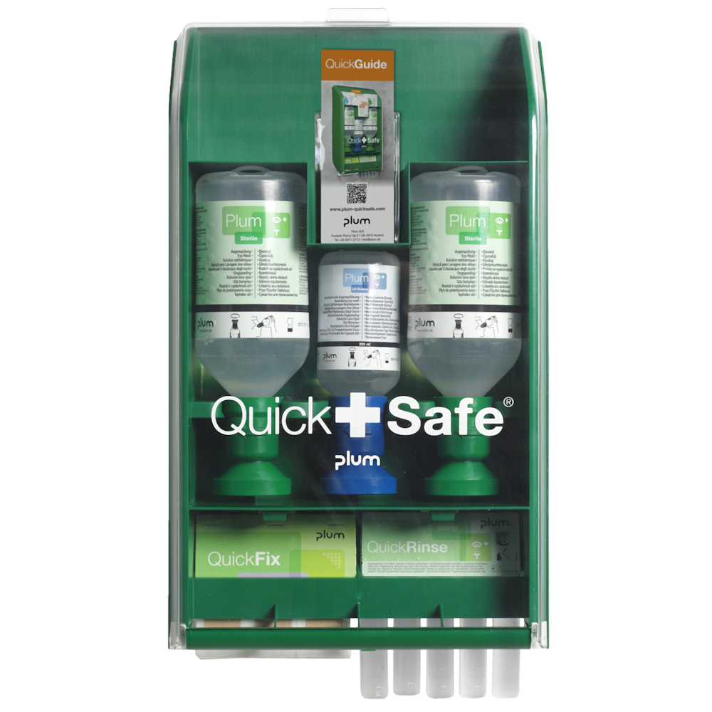 Førstehjælpsstation, QuickSafe, 25,3x43cm, steril