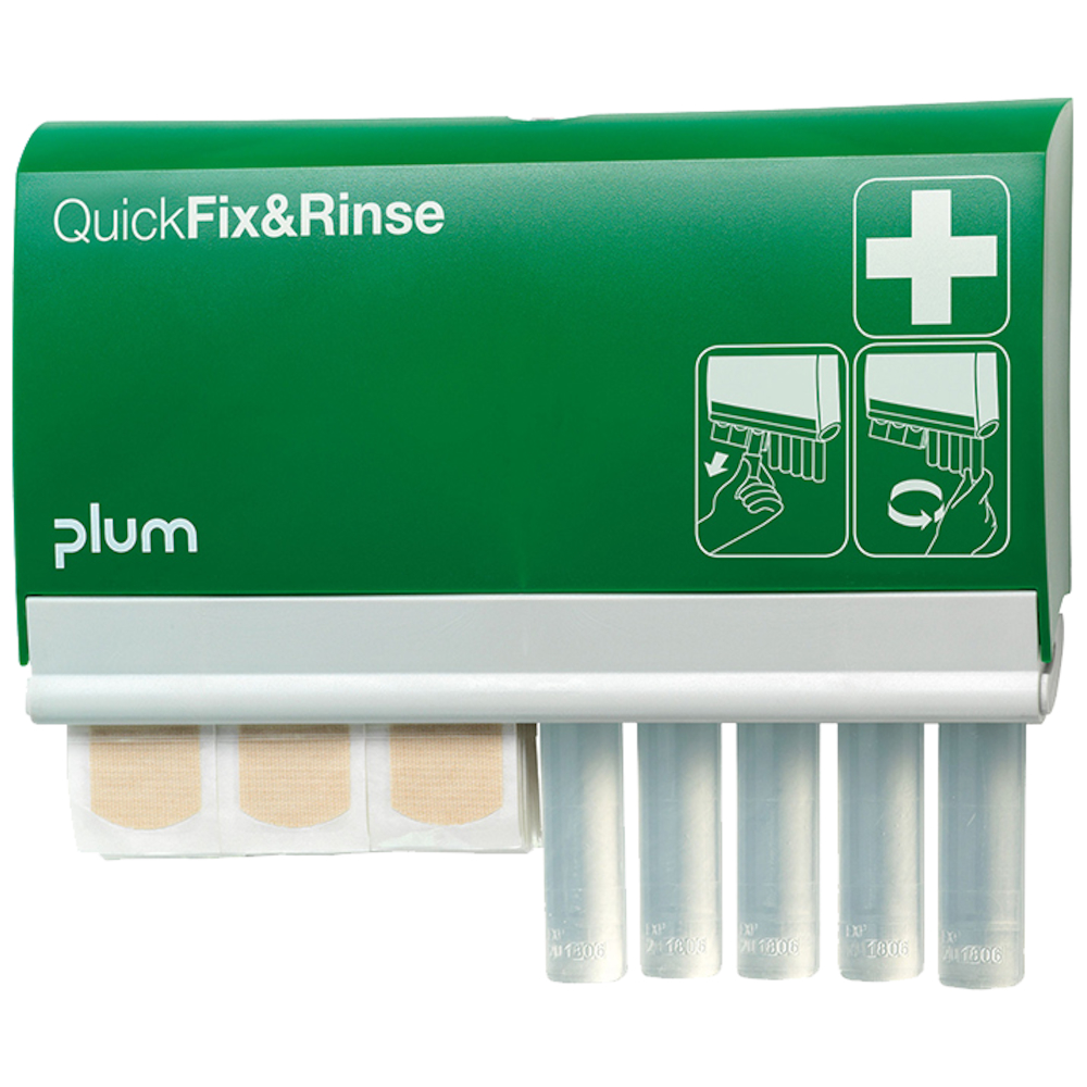 Dispenser, QuickFix&Rinse, 3,2x23x19cm, 20 ml, beige, steril
