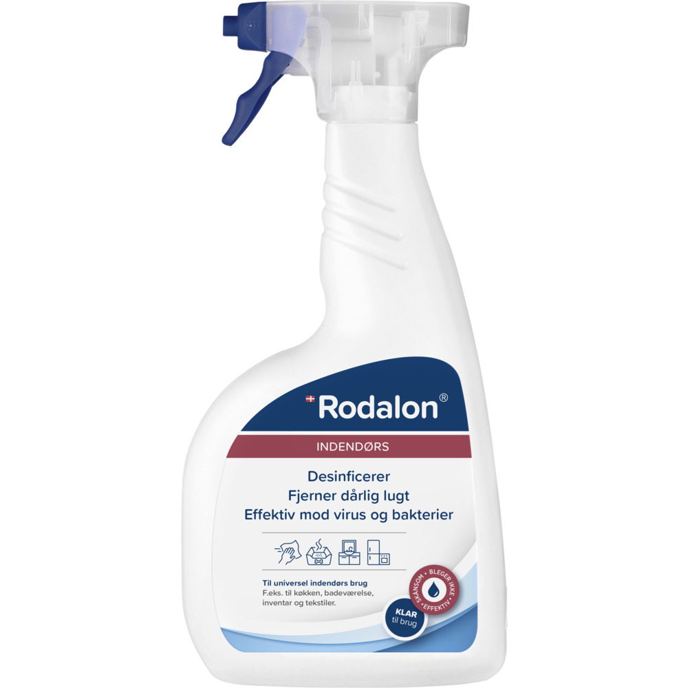 Overfladedesinfektion, Rodalon, 750 ml, mod skimmelsvamp lugt.