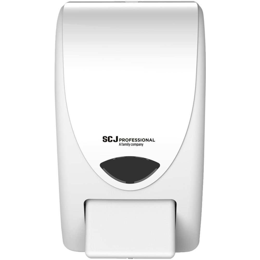 Dispenser, SCJ Professional, 2000 ml, hvid, plast, t/cremesæbe og håndrens