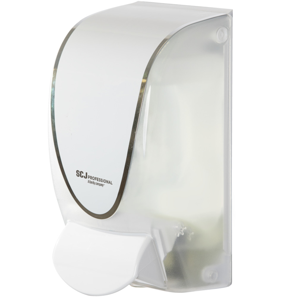 Dispenser, SCJ Professional Silverline, 1000 ml, hvid, plast, manuel med quick view