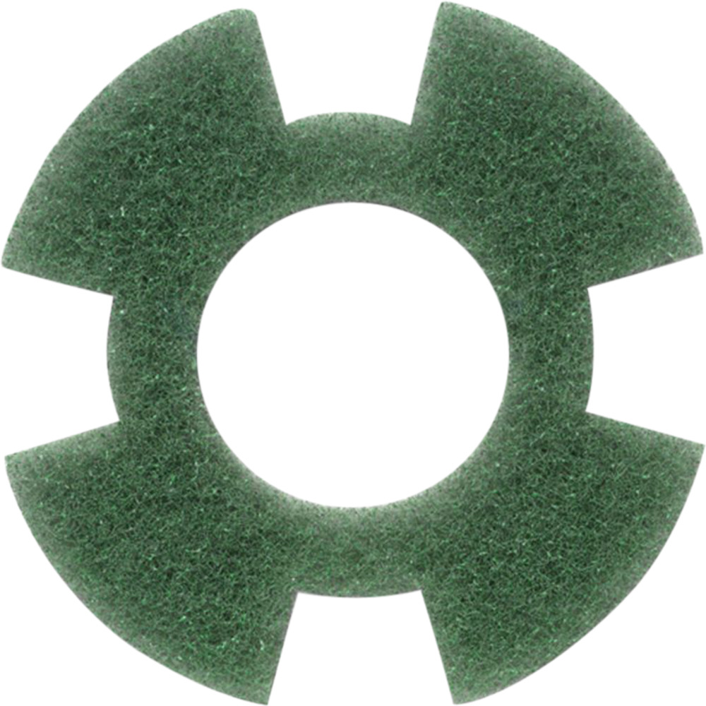 Gulvrondel, i-Mop Lite, 7", Ø180mm, grøn, RPET, til opskuring