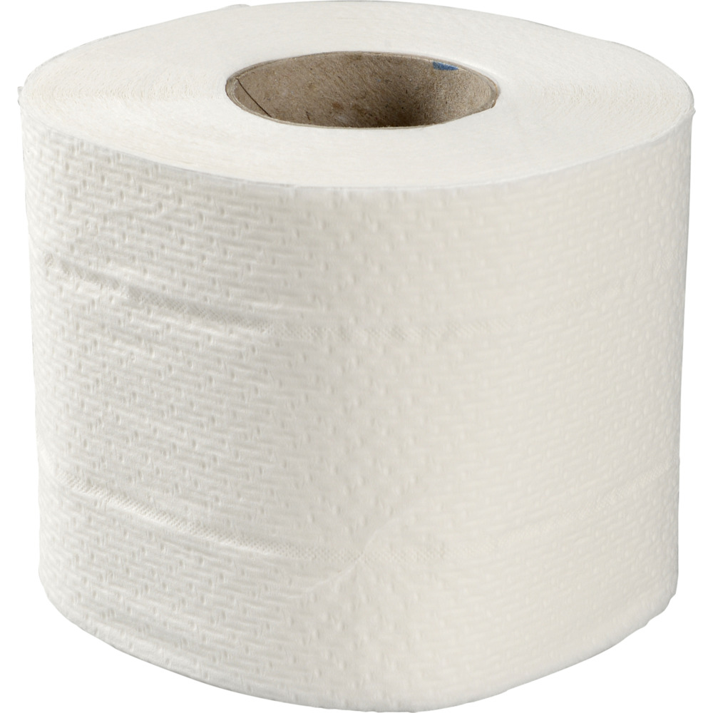 Toiletpapir, ABENA Care-Ness Excellent Eco, 2-lags, 33,75m x 9,6cm, Ø10,5cm, hvid, 100% nyfiber