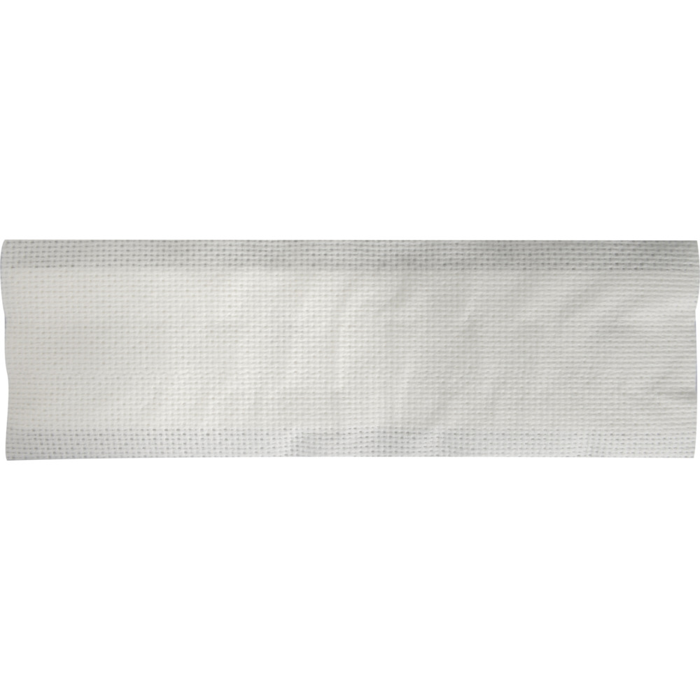 Engangsmoppe, Wet2Go, hvid, cellulose/mikrofiber/polyester/PP/viskose, 40 cm