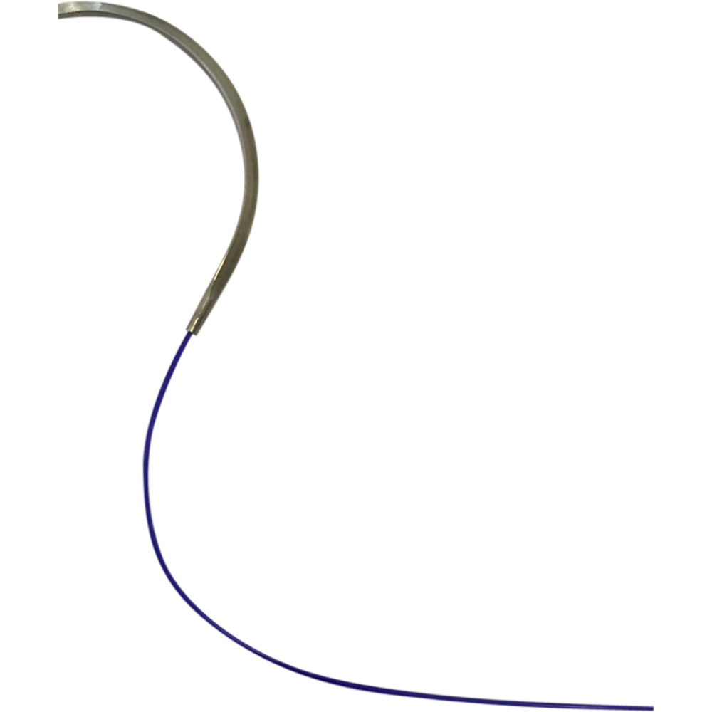 Sutur, Polydox Monofilament, 150cm, violet, loop, HRX-48 nål (CTX), resorberbar, steril