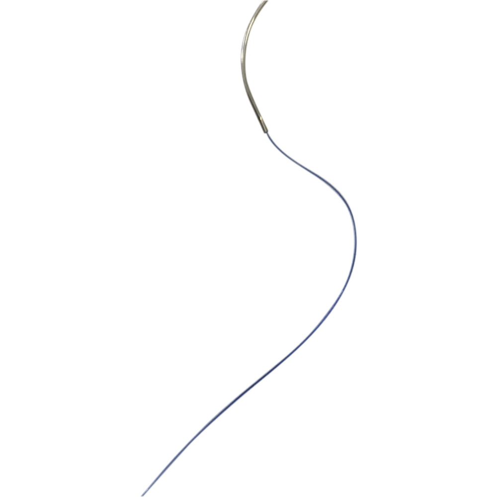 Sutur, Chiralen Monofilament, 45cm, blå, 5/0, DS-19 nål (FS-2), non-resorberbar, steril