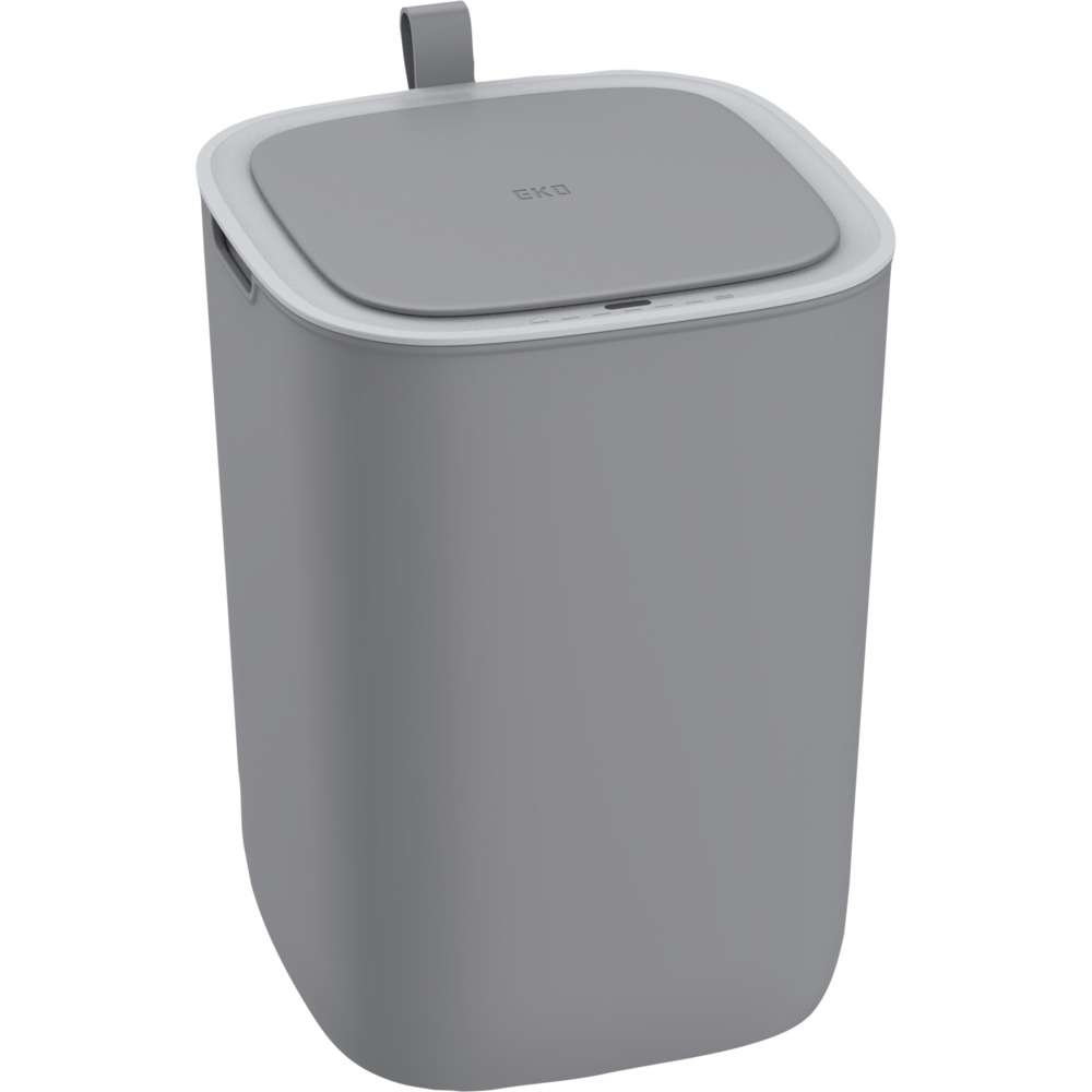 Affaldsspand, Morandi, 12 l, grå, plast, 12 l, med sensor og touch låg