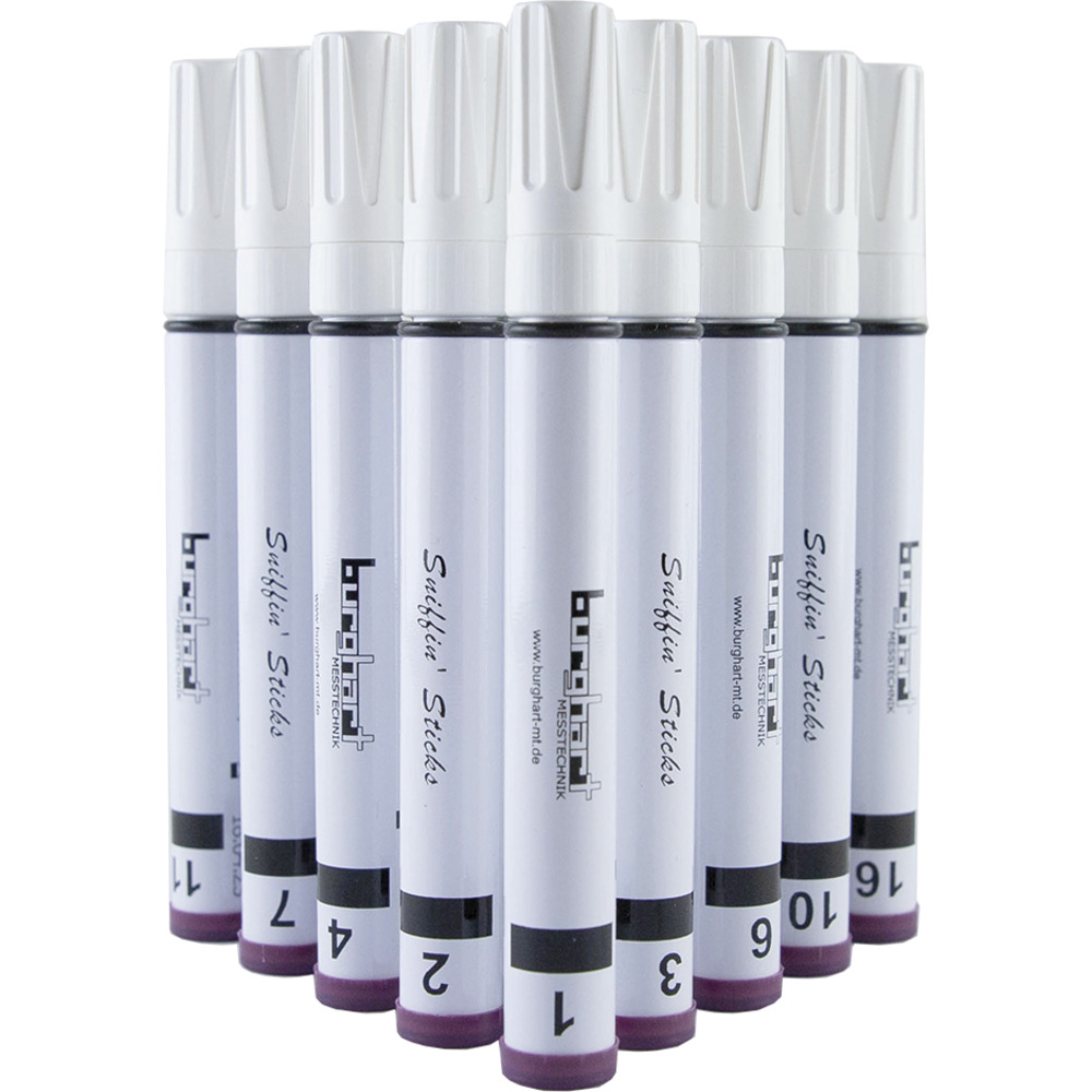 Refill til lugtetest, Odofin, til screening 16-test, sæt med 16 stk., lilla