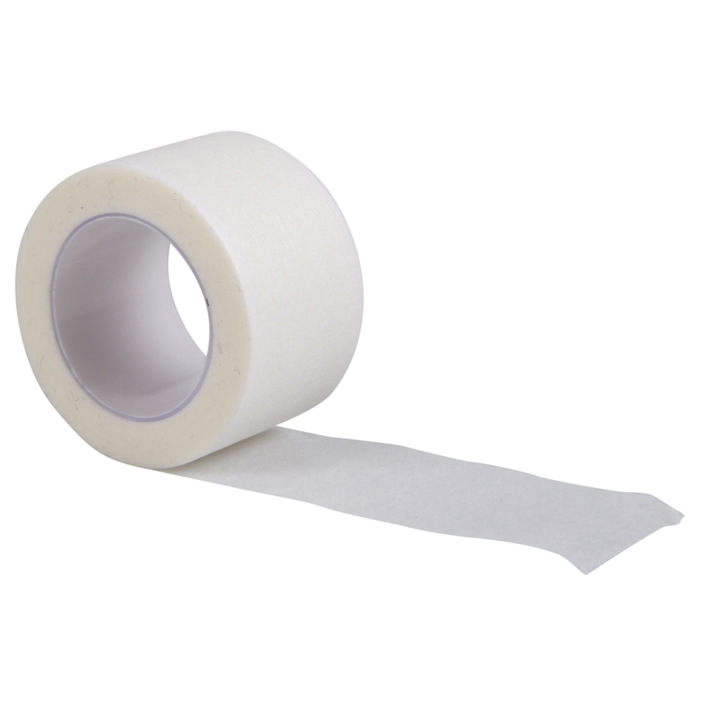 Microporous tape, ABENA, 9,14m x 2,5cm, hvid, latexfri, usteril