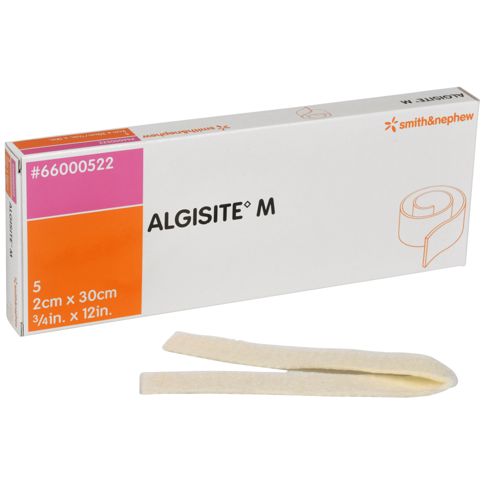 Alginat, Algisite M, 30x2cm, uden klæber, steril, engangs