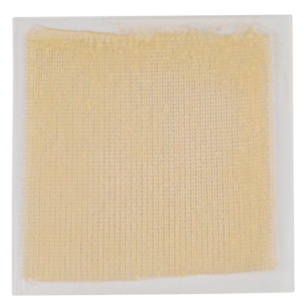 Netforbinding, Revamil, 5x5cm, beige, honningimprægneret med 100% ren medicinsk honning, steril, engangs