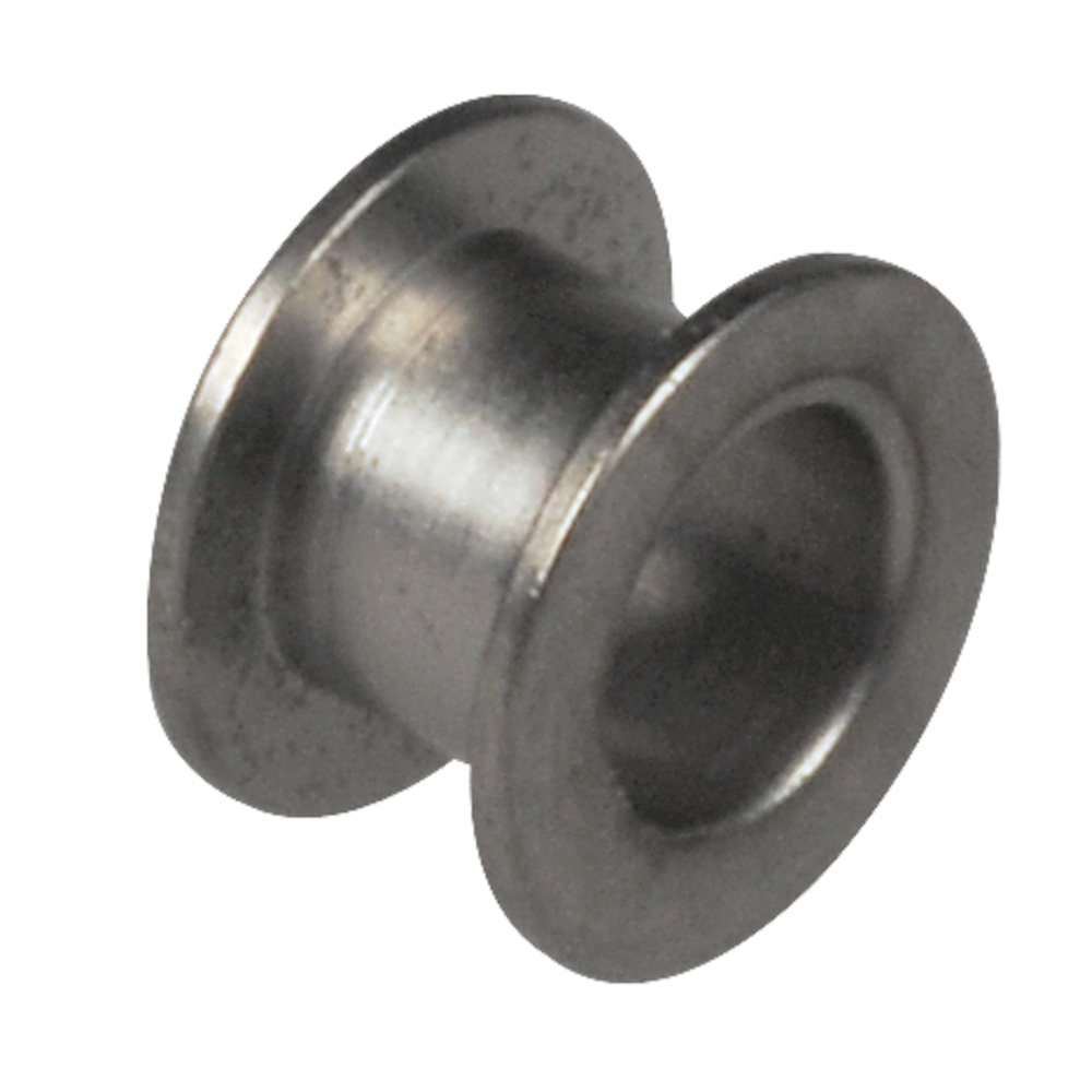 Øredræn, Collar Button, Ø1,3mm, titanium