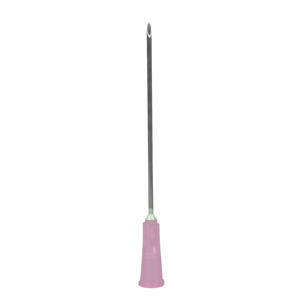 Kanyle, BD Microlance, pink, 18G, x2-1,2 5x 50mm, kort slib, steril