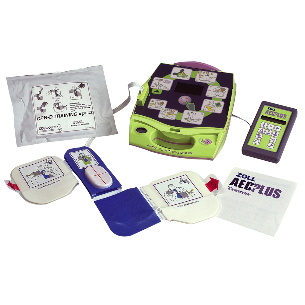 Elektrode, Zoll AED Plus, CPR-D padz til træningsbrug