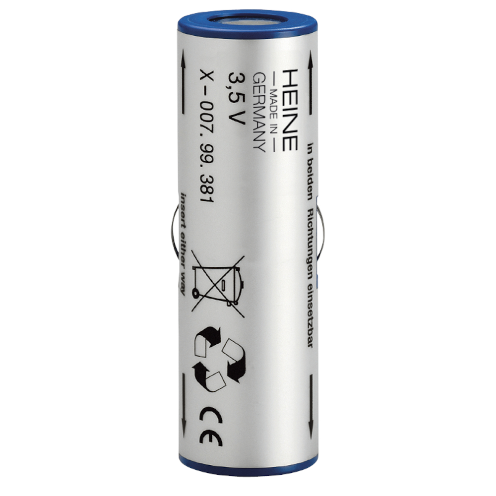 Lithium Ion batteri, HEINE, BETA, 11x6,8x4,2cm, 3,5 volt, X-007.99.381