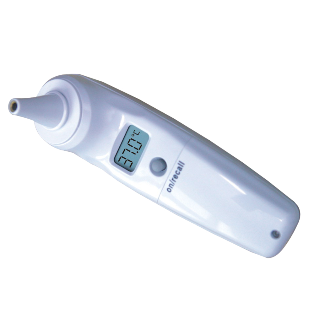 Øretermometer, model ET-100A, digital, infrarød, med probe