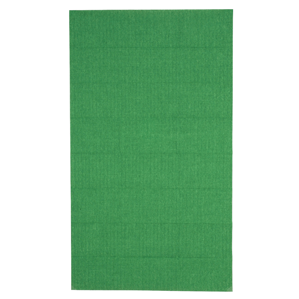 Afdækningsstykke, Barrier, 2-lags, 75x45cm, grøn, PE/tissue, uden klæb, steril, engangs