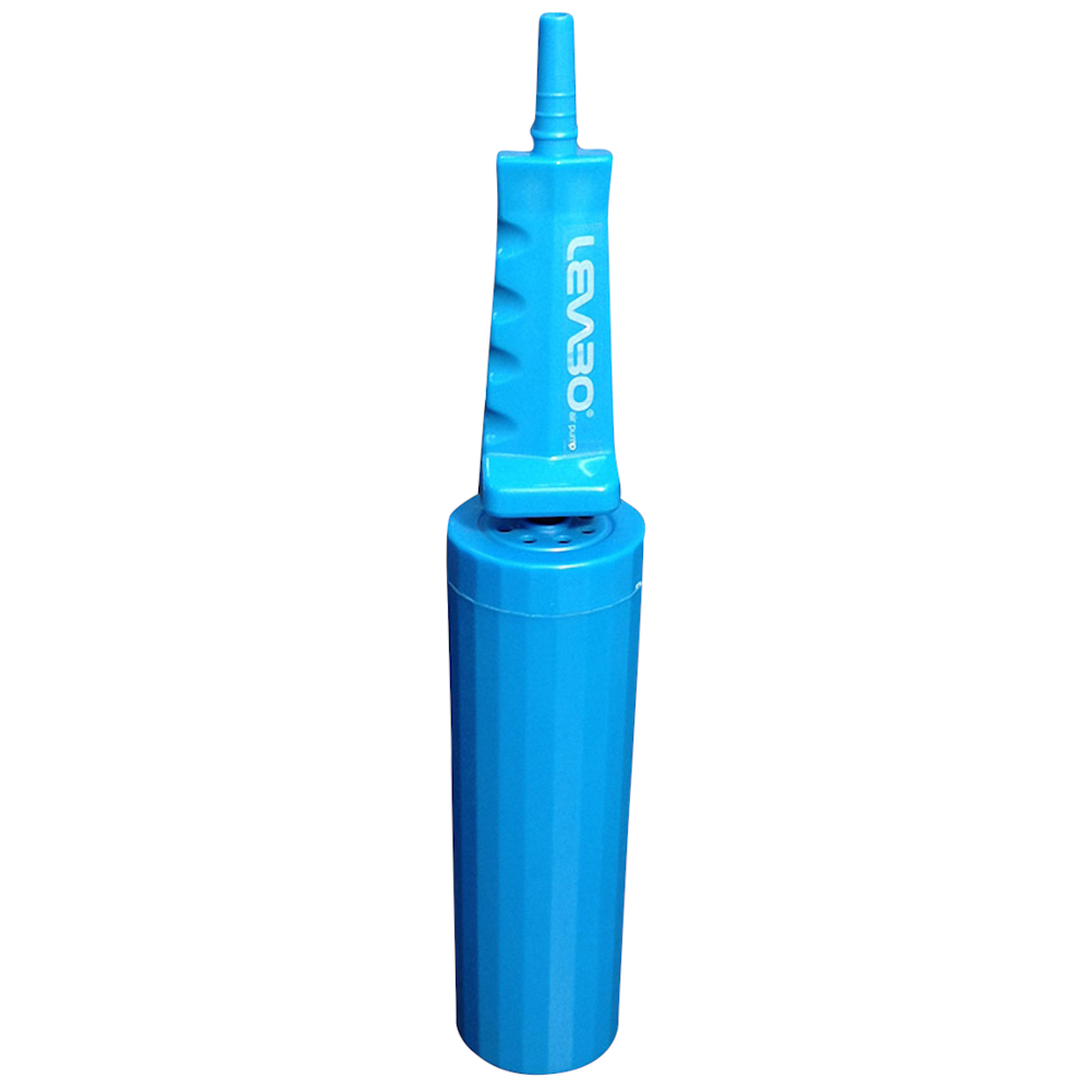 Pumpe, Levabo Air Pump, blå, manuel, Ø5cm x 30cm, usteril