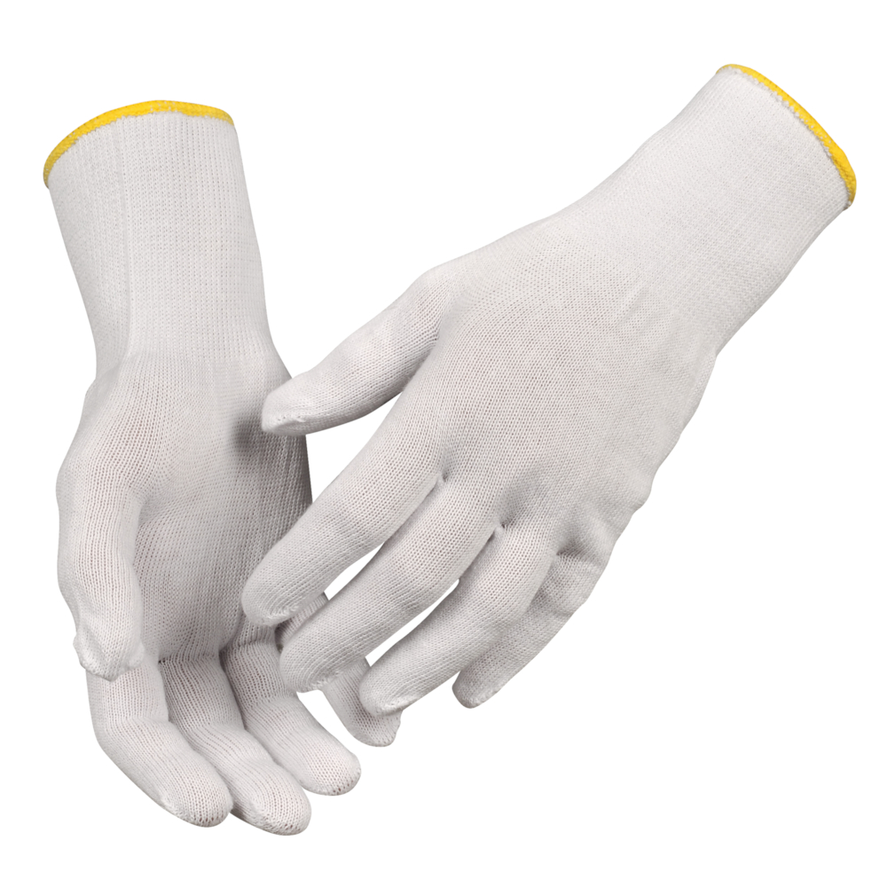Forudsætning Forpustet pakke Tekstil handske, ABENA, 6, hvid, bomuld, inderhandske - AbenaPrivat