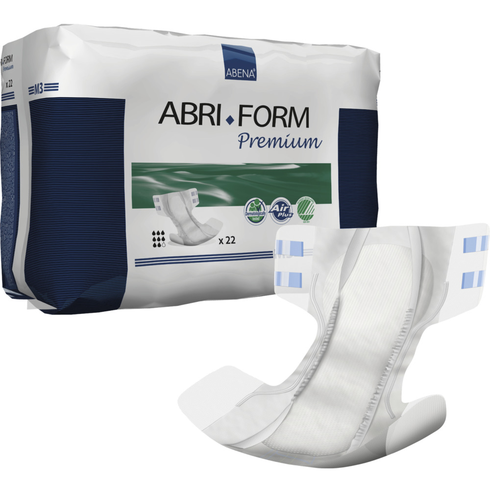 Tapeble, ABENA Abri-Form, M3, hvid, Premium