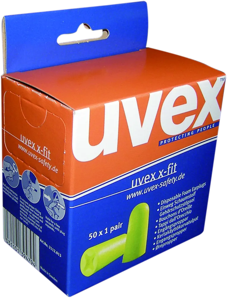 UVEX X-Fit disposable earplugs