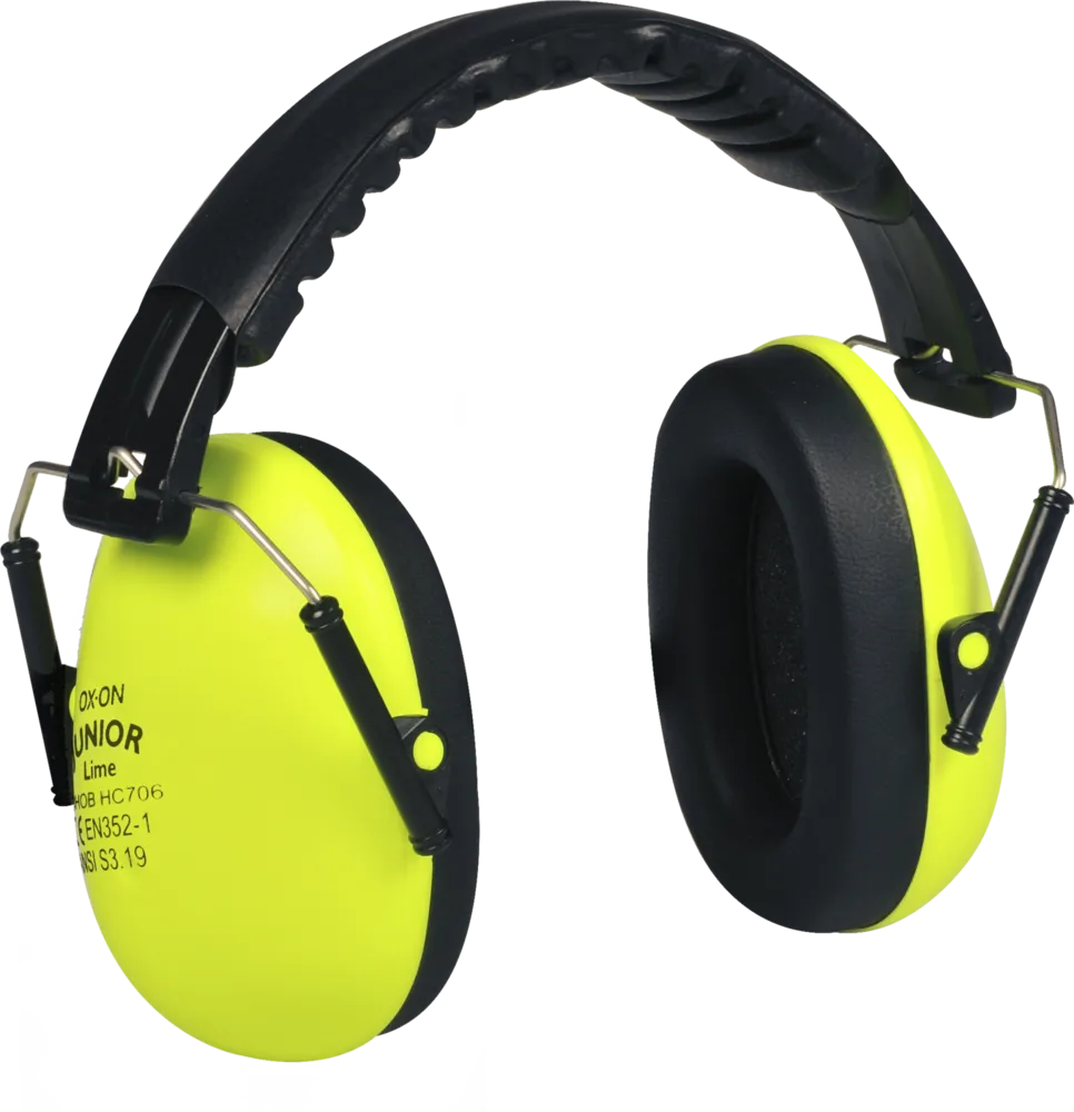 OX-ON Junior Earmuffs Basic (Lime)