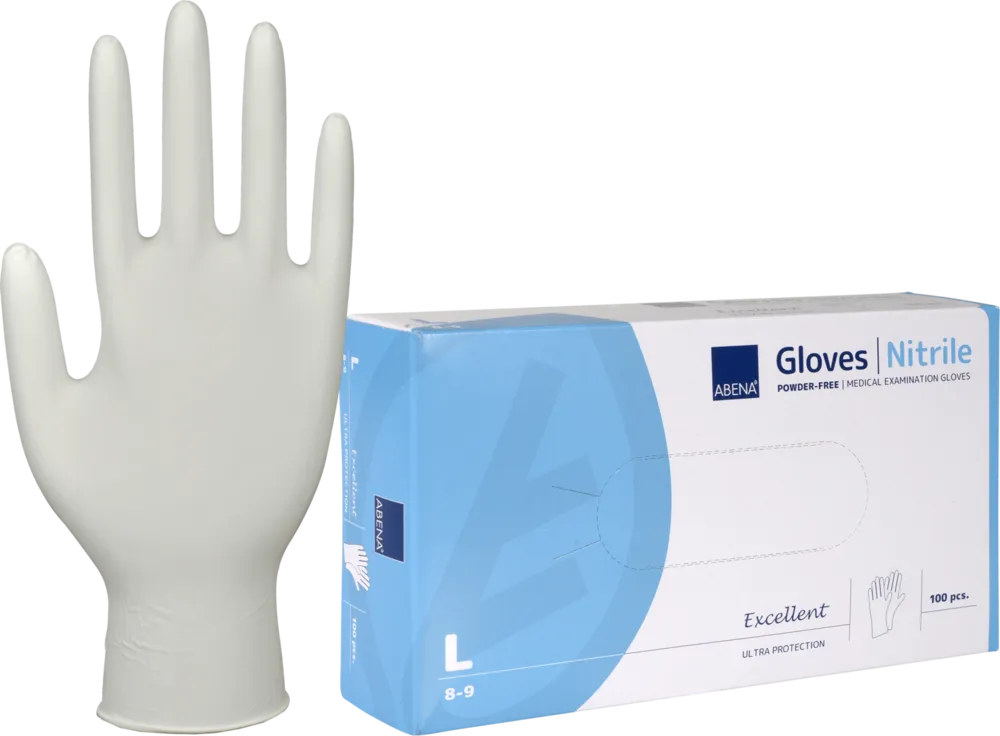 Abena Excellent Nitrile - Powder-Free (White)