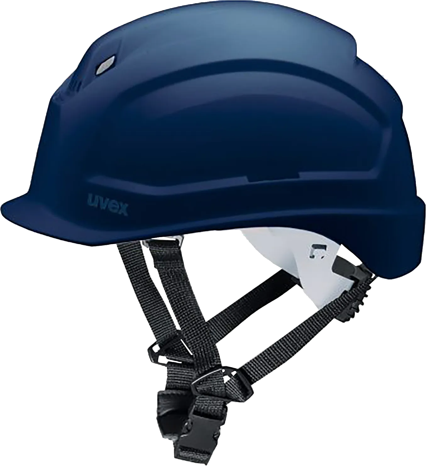 UVEX Pheos S-KR Safety Helmet, blue, w/Chinstrap