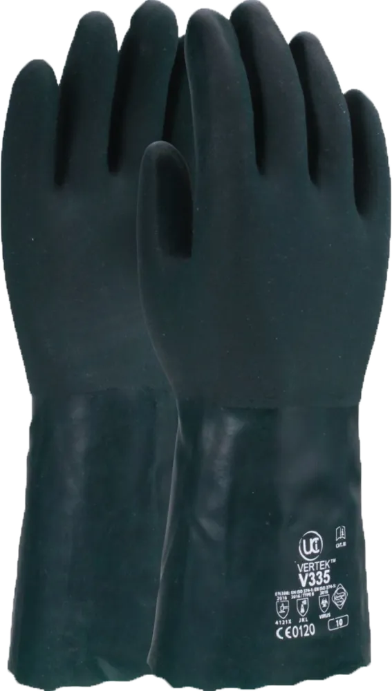V335 PVC Gauntlet glove