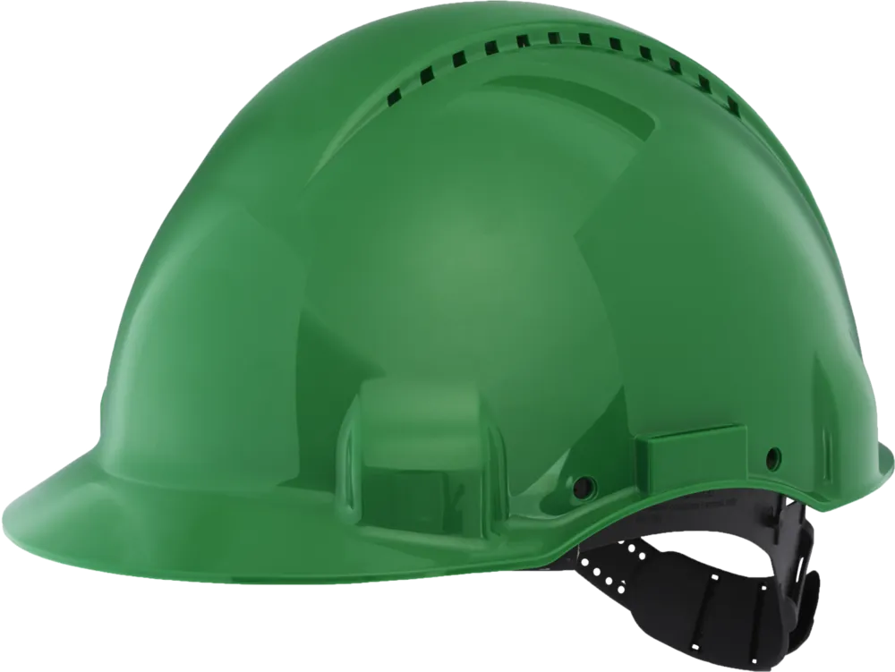 3M G3000 Safety Helmet Green