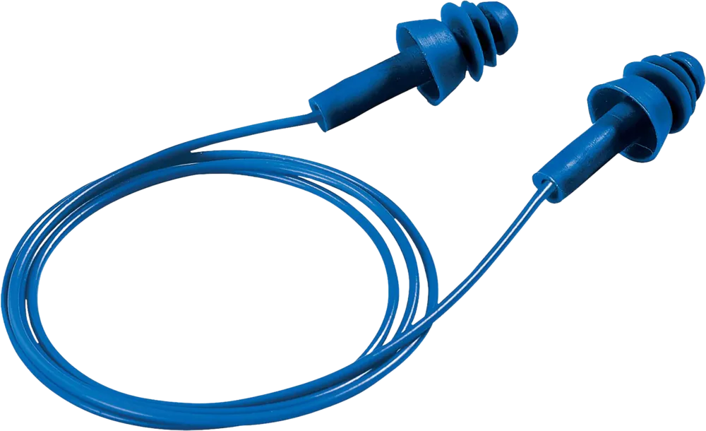 Uvex Whisper+ detec earplugs with cord